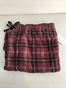 Croft & Barrow - Mens - Pajama Pants - 3XLT - Wine Plaid - Retails $30(APO-23) - Picture 1 of 4