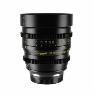 Zhongyi Cine Lens 17mm T1.0 for Micro 4/3 BMPCC MFT G3 GH3 GH4 OM-D E-M5 E-M10 - Picture 1 of 5