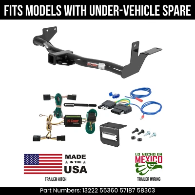 Enganche de remolque de rodeo Isuzu 98-03 con cableado de 5 pines con correa de repuesto 4 k Foto 1 de 4