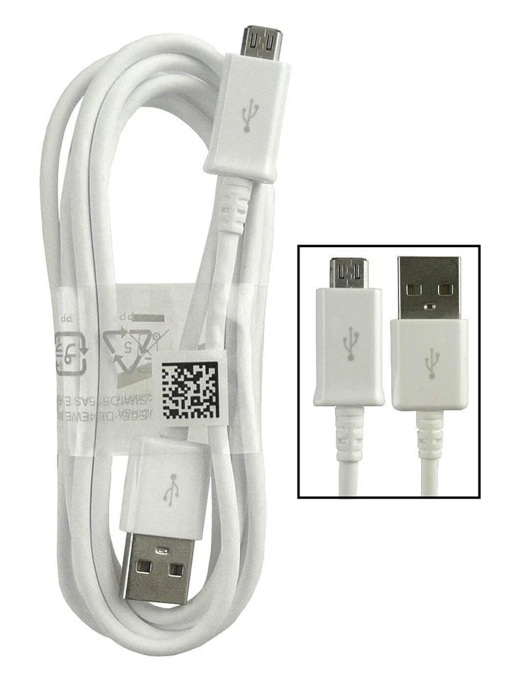  Tablet Charging Cable for Samsung SM-T700 Galaxy Tab S 8.4 White - Image 1 of 4