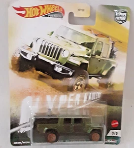 Hot Wheels Premium '20 Jeep Gladiator Hyper Haulers Real Riders Car Culture READ - Picture 1 of 4
