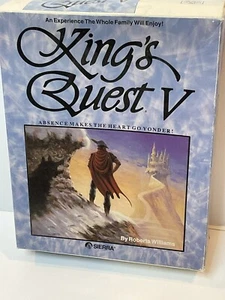 Kings Quest V Absence Makes the Heart Go Yonder 3.5 Floppy PC Sierra Version 1.0 - Picture 1 of 8