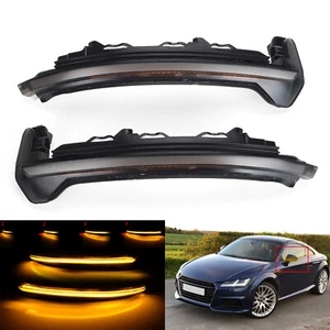 2x Clignotant Dynamique Rétroviseurs Pour AUDI TT TTS TT RS MK3 8S R8 2015-2020 - Picture 1 of 9