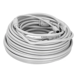Portable Ethernet Cable 2‑In‑1 Power Supply Networks Cord For IP Camera NVR C FY - Afbeelding 1 van 31