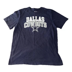 Camisa Dallas Cowboys Adulto Grande Azul Marino Manga Corta Calce Clásico NFL Fútbol - Imagen 1 de 6