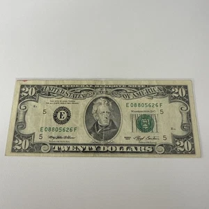1993 20 Dollar Bill - Picture 1 of 6