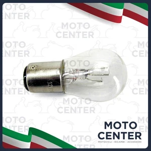 LAMPADA BILUCE 12 - 5/21W BAY15D PER STOP POSTERIORE SCOOTER - Picture 1 of 1
