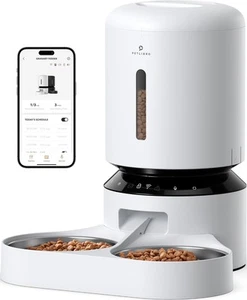 Automatic Cat Feeder,5G WiFi Pet Feeder for Two Cats or Dogs with Remote Control - Picture 1 of 7
