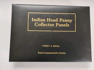 Paneles conmemorativos postales Robert E. Benda Indian Head Penny Collector Society - Imagen 1 de 13