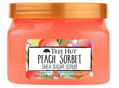 Tree Hut Peach Sorbet Shea Sugar Scrub, 18 oz, Ultra Hydrating and Exfoliating - Image 1 of 4