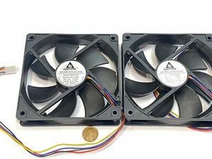 2 pieces GDSTIME Computer Case fan Large12V 4Pin 120mm 25mm gda blower 1225 G18 - Bild 1 von 3