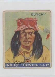 1933 Goudey Indian Gum R73 Series of 48 Dutchy #40 0s4