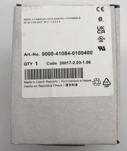 1 pieza MURR 9000-41084-0100400 MICO+ 4.4 Protección Circuito Electrónico, 4 CANALES - Imagen 1 de 1
