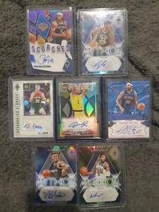 7x short print NBA autographs Wallace, Russell, Green!! - Picture 1 of 14