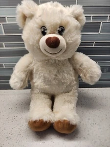 Build-A-Bear Workshop Lil' Cub Pudding Bear EUC WHITE TEDDY BEAR PLUSH soft - Picture 1 of 2