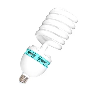 125W 5500K E27 Energy Saving CFL Light Daylight Spiral Bulb DSLR Photo Lamp - Picture 1 of 4