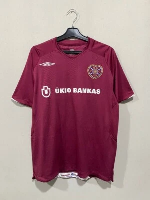 Heart of Midlothian F.C. Soccer Jersey Umbro Size M 8 - Image 1 of 4
