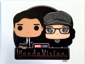 Calcomanía WandaVision Jimmy & Darcy exclusiva del cuerpo de coleccionista de Marvel - Imagen 1 de 1