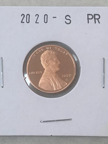 2020 S PROOF LINCOLN SHIELD CENT PENNY Cover