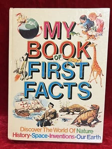 Vintage 1985 Weekly Reader - My Book of First Facts - Picture 1 of 9