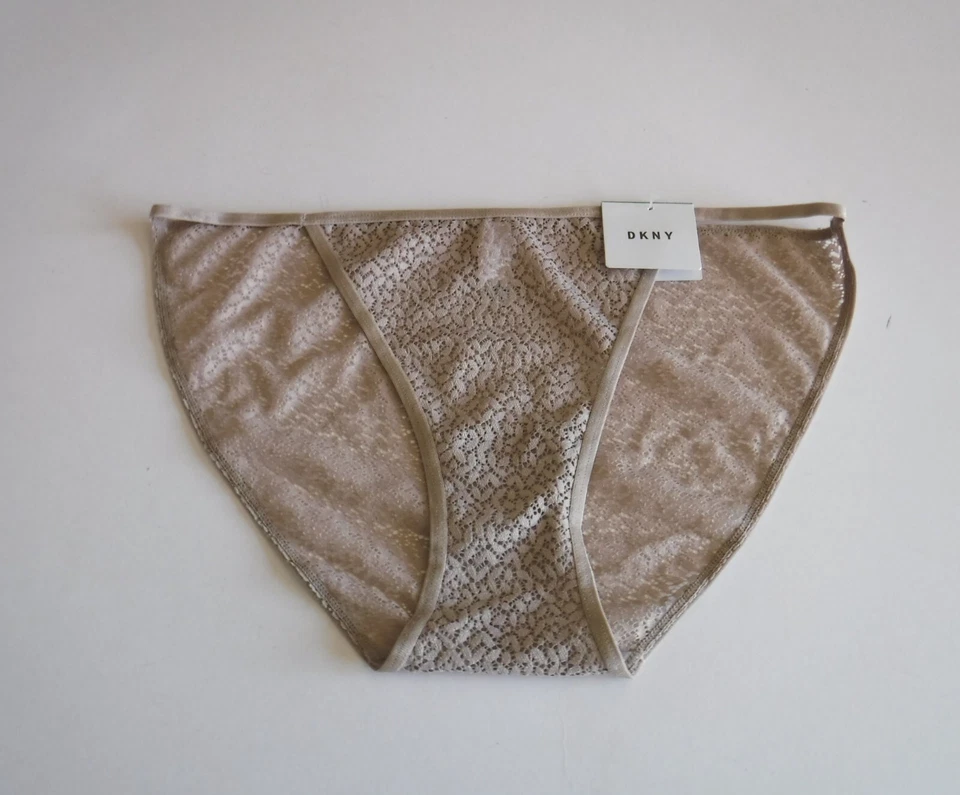 DKNY Modern Lace String Bikini Panty DK5015 S, M, L, XL MSRP $14.00 NWT - Image 1 of 1