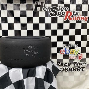 245-1 USDRRT HOOSIER DOT Road Race / Auto X Tire  295/30  ZR18  A7 - Picture 1 of 3