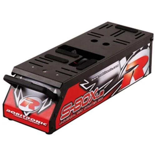 r06011 Robitronic Cassetta avviamento Auto Scoppio S-Box LB550 in metallo - Immagine 1 di 1