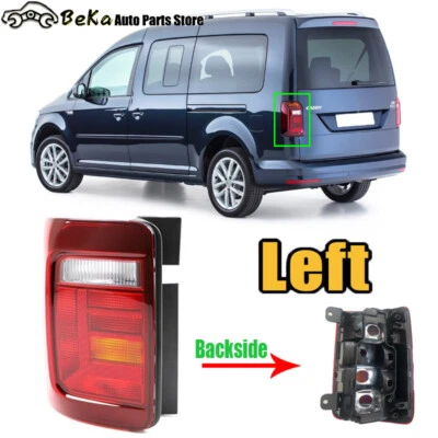 Luz trasera izquierda sin bombillas 1 pieza para Volkswagen VW Caddy 2016 2017-2020 Foto 1 de 4