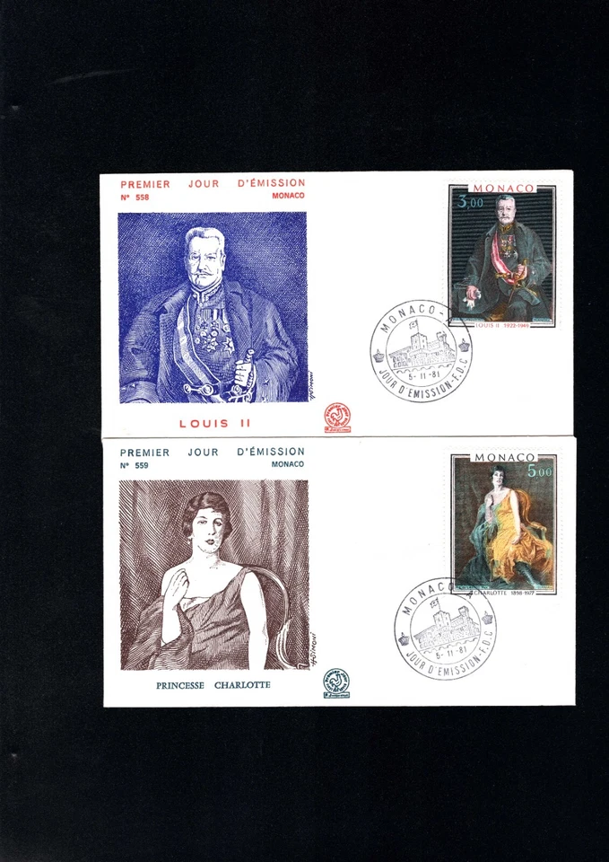 Monaco FDC Nr. 1487 - 1488   (MO) - Bild 1 von 1