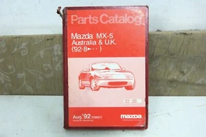 USED GENUINE MAZDA MX-5 1992- NA NA18 NA30 NA72 NA68 NA69 FIRST PARTS CATALOGUE - Picture 1 of 5
