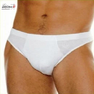 3/6 SLIP MUTANDA UOMO MIDI COTONE MERCERIZZATO ELASTICO INFILATO LINEA ANATOMICA - Foto 1 di 8