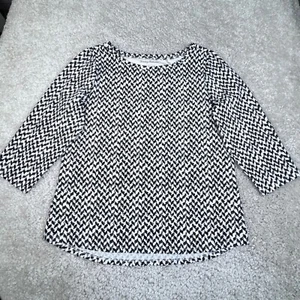 Tommy Bahama Island Zone Aubrey Coastal Cool 3/4 Sleeve Nylon Top Womens Large - Picture 1 of 7