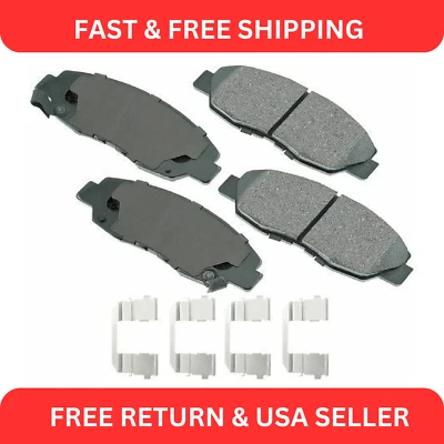 Akebono ACT465E Akebono ProACT Ultra Premium Ceramic Disc Brake Pad Kit - Image 1 of 2