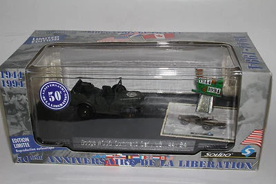 SOLIDO MILITARY #4494/35 DODGE WC56 COMMAND CAR, U.S. ARMY, 1:50, NEW IN BOX - Image 1 of 4
