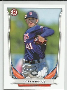 Jose Berrios Minnesota 2014 Bowman Draft Top Prospect - Picture 1 of 2