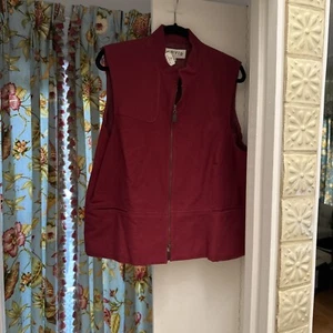 Orvis Homestead Red Vest Lined  NWT XL - Picture 1 of 7