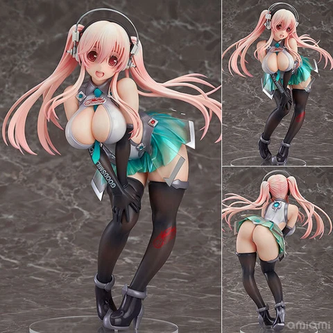 Pre-owned Max Factory SoniAni Super Sonico Racing Ver 1/7 Figure Cover
