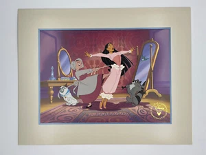 POCAHONTAS 2 Disney Store Litografia Esclusiva VINTAGE ANNI '90 Foto Film Cartoni animati - Foto 1 di 4