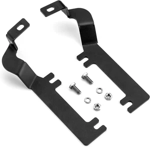 Hood Hinge Ditch Light Mounting Brackets Compatible with Chevrolet Silverado 150 - Picture 1 of 9