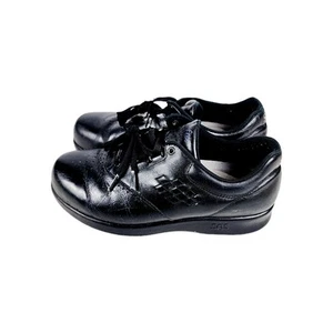 SAS Shoes Free Time Tripad Comfort Women’s 6.5 Black Leather Walking Ortho - Picture 1 of 5