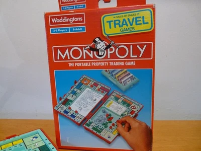 Vintage Travel Monopoly 1997, suitcase box, very good condition and complete. - Image 1 of 4