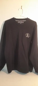 Jersey Aquascutum para hombre negro XLarge cuello redondo en muy buena condición - Imagen 1 de 6