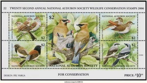 D2K Audubon Society Wildlife 2006 $10.00 song and garden - Picture 1 of 1