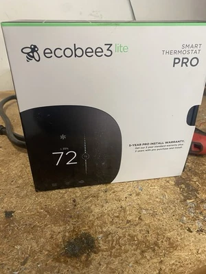 Ecobee EB-STATE3LTP-02 Smart Thermostat - Black - Image 1 of 4