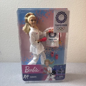 Barbie Karate 2020 Tokyo Olympics Games Doll with Gold Medal and Jacket - Picture 1 of 4