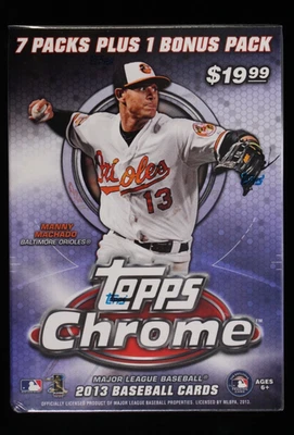 2013 Topps Chrome 棒球工厂原封爆破盒 — 第 1/3 张图片