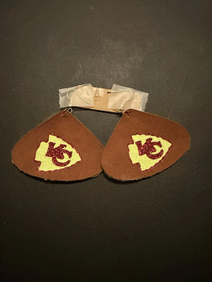 Express Yourself Bell KC Chiefs Earrings - Image 1 of 1