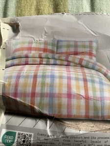 Nicole Miller Atelier Linen Blend Yarn Dyed & Woven KING Size 3-pc Comforter Set - Picture 1 of 7
