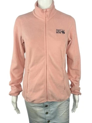 Chaqueta Mountain Hardwear Para Mujer Cremallera Completa Ligera Polar Rosa Bolsillos Foto 1 de 4