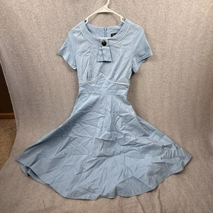 Vestido Town Mujer Mediano Azul - Imagen 1 de 9